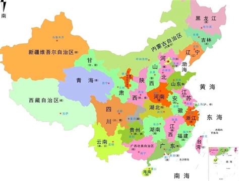 一个口诀记住中国的34省市