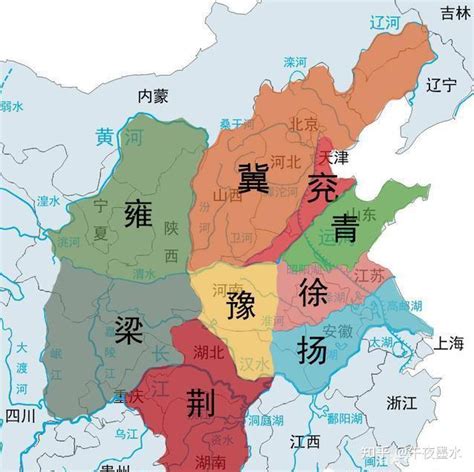 上古九州地图