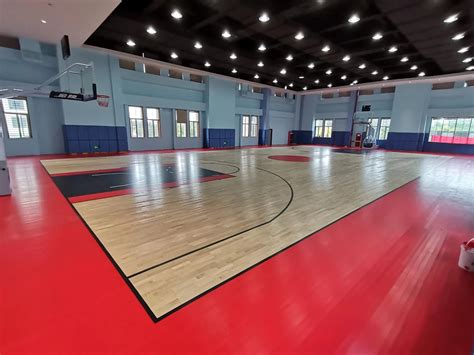 上海实木篮球馆木地板