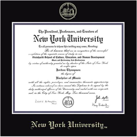 上海纽约大学毕业证和学位证