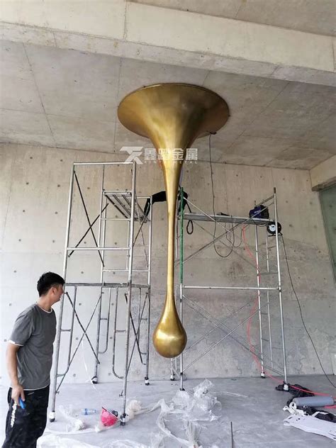 上海酒店不锈钢造型雕塑制作