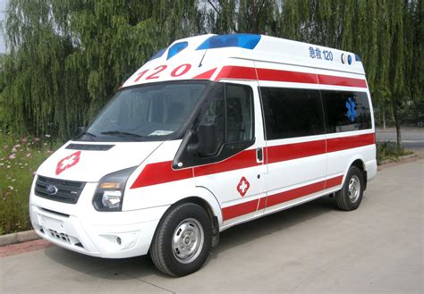 上海120救护车转送图片