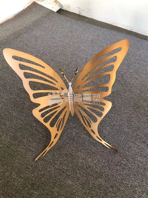 不锈钢蝴蝶雕塑生产厂家