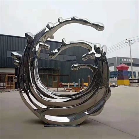 不锈钢镜面雕塑制作厂家