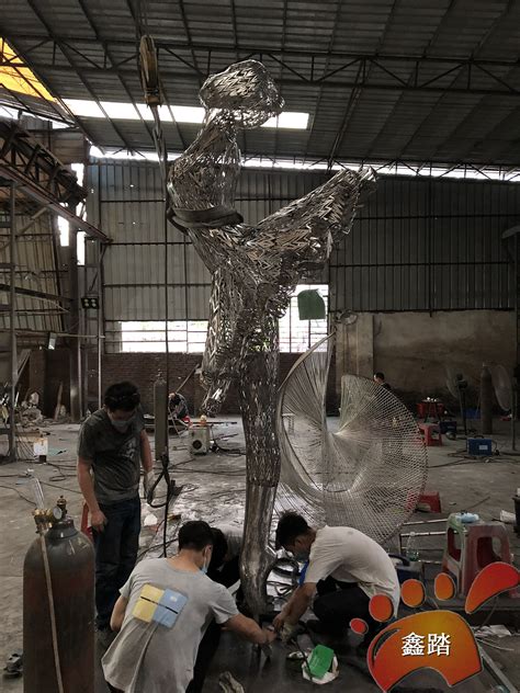 不锈钢雕塑制作全过程