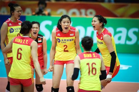 世锦赛中国vs泰国女排