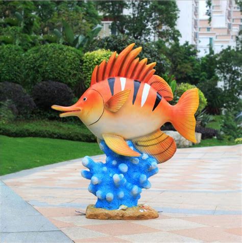 东莞玻璃钢鱼雕塑