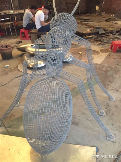 东营不锈钢蚂蚁雕塑生产厂