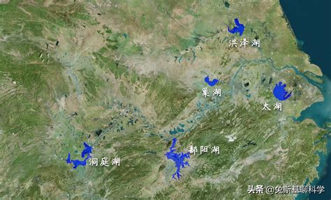 中国五大淡水湖按面积大小排名