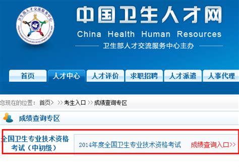 中国卫生人才网官网