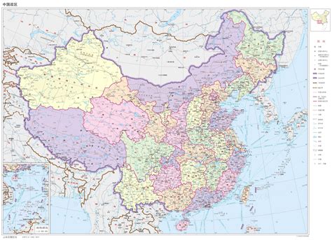 中国地图大全高清