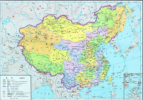 中国地图清朝版大图片