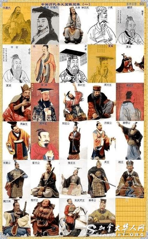 中国所有皇帝的顺序表