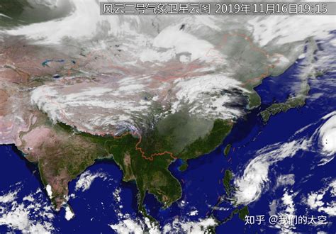 中国气象云图实况