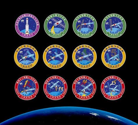 中国空间站任务logo大赏视频