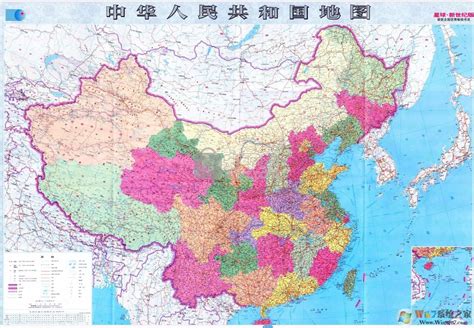 中国超高清可放大地图