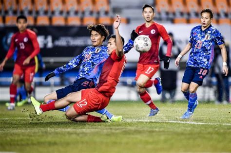 中国足球vs日本赛果