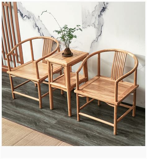 中式实木客厅休闲椅