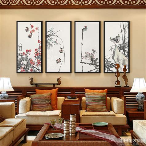 中式客厅画