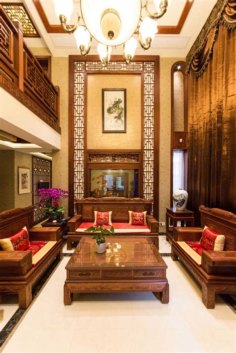 中式风格简装客厅