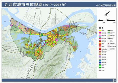 九江市政府周边规划图