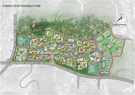 云南财经大学校园地图