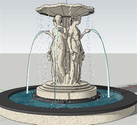 云浮喷泉雕塑造型设计