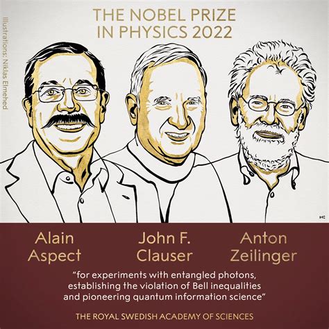 五位获得诺贝尔物理学奖的中国人