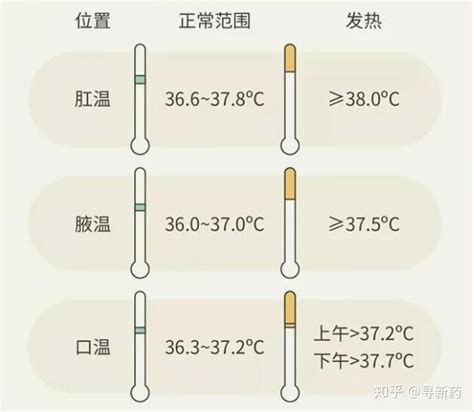 人体标准体温是多少