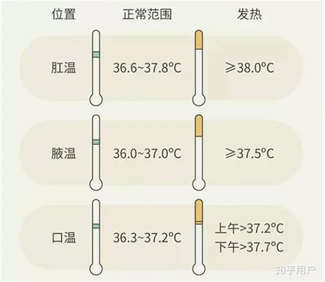 人的体温通常在多少度