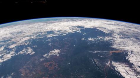 从太空中看到的美丽地球景色