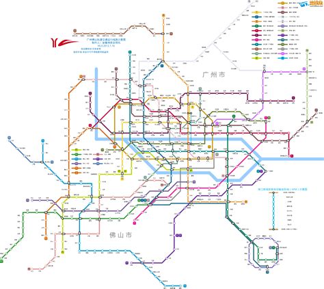 佛山地铁规划图2020-2035