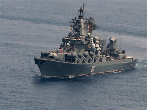 俄海军太平洋舰队旗舰