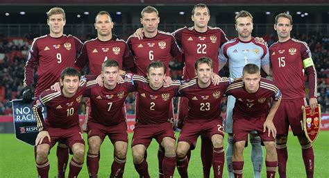 俄罗斯足球国家队排名