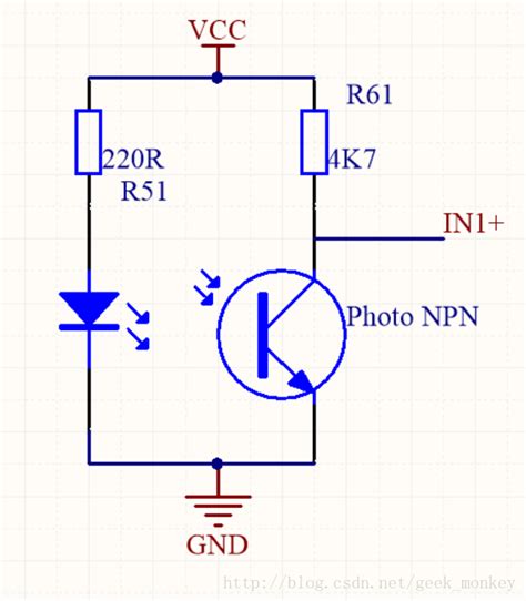 光电传感器原理图及程序