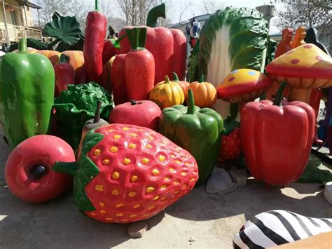内蒙古水果蔬菜雕塑制造