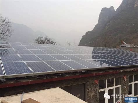 农村建太阳能发电站
