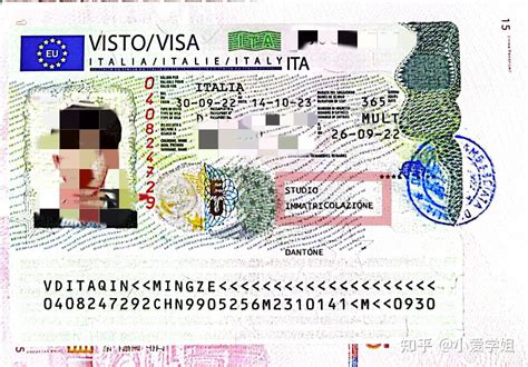 出国意大利交换生申请签证