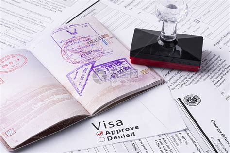 出国签证工作证明盖章