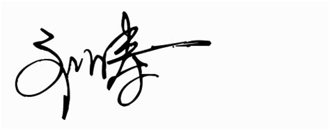 刘涛两个字怎么签名