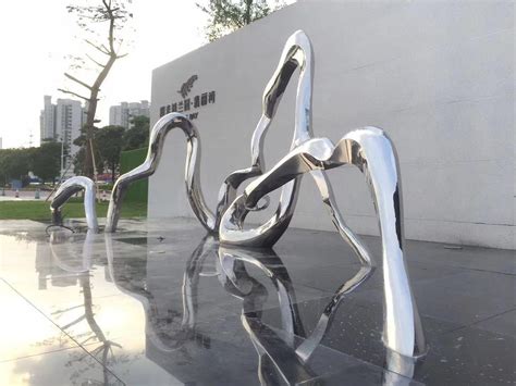 北京公园不锈钢雕塑安装