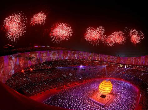 北京奥运点火过程