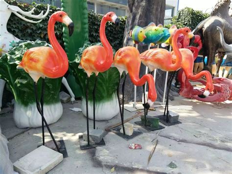 北京火烈鸟玻璃钢雕塑定做