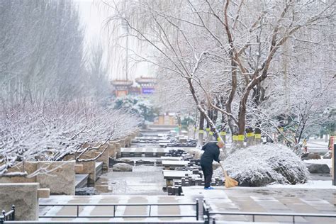 北京的雪已经下了