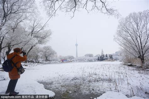 北京迎来首场降雪了