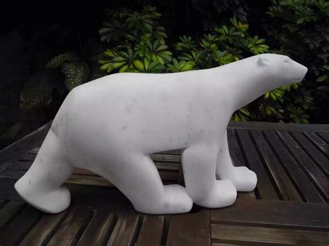 北极熊雕塑艺术品摆件