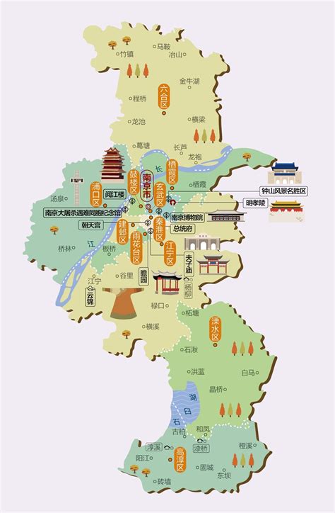 南京旅游地图查询