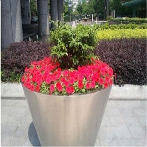南京本地不锈钢花盆