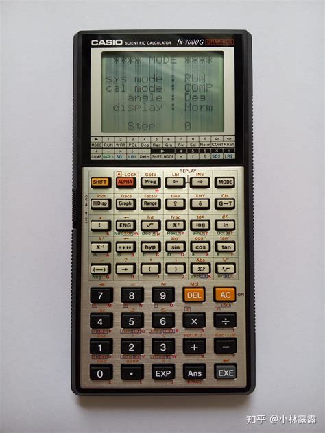 卡西欧计算器70年代