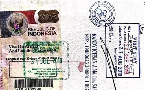 印尼工作签证中途回国流程